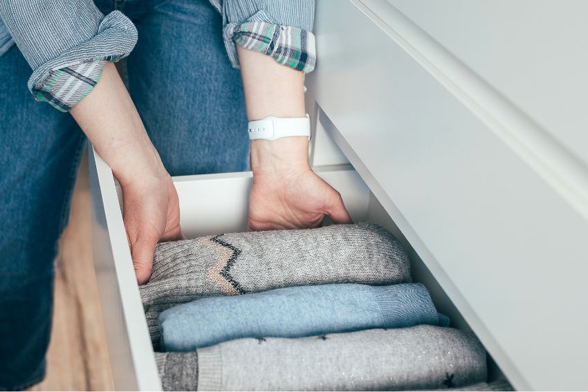trier et organiser son dressing
