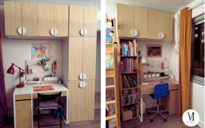 Chambre partagée : créer deux espaces adaptés à chaque enfant